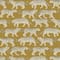 Pkl Studio Gold Cheetah Walk Cotton Home D&#xE9;cor Fabric